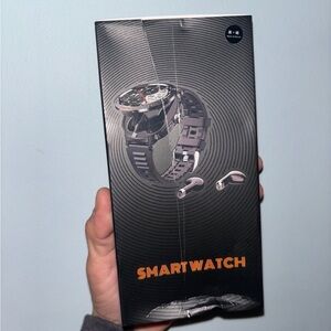 Smartwatch with Black Band